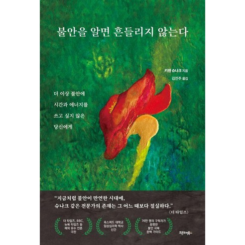 불안을 알면 흔들리지 않는다 : 더 이상 불안에 시간과 에너지를 쓰고 싶지 않은 당신에게, 오픈도어북스, 키렌 슈나크