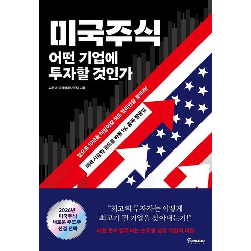미국주식 어떤 기업에 투자할 것인가:앞으로 10년을 이끌어갈 히든 챔피언을 찾아라!, 고은미(미국회계사 EK) 저, 토네이도
