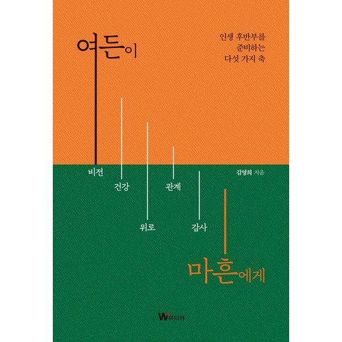 여든이 마흔에게:인생 후반부를 준비하는 다섯 가지 축, W미디어, 김영희
