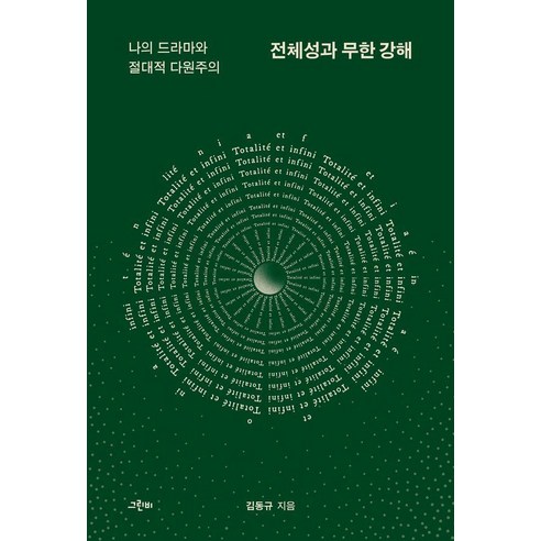 전체성과 무한 강해:나의 드라마와 절대적 다원주의, 상세내용 참조