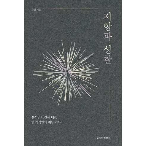 저항과 성찰:윤석열 내란에 대한 한 지식인의 저항 기록, 청아출판사, 김 영