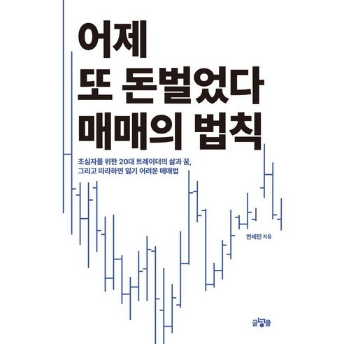 어제 또 돈벌었다 매매의 법칙:초심자를 위한 20대 트레이더의 삶과 꿈 그리고 따라하면 잃기 어려운 매매법, 글넝쿨, 안세민