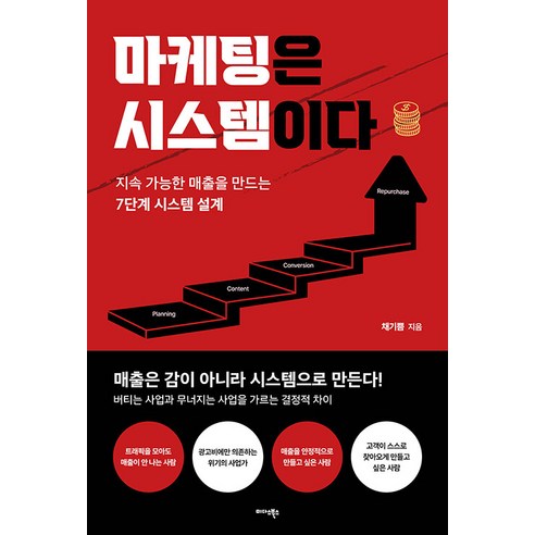 마케팅은 시스템이다:지속 가능한 매출을 만드는 7단계 시스템 설계, 미다스북스, 채기쁨