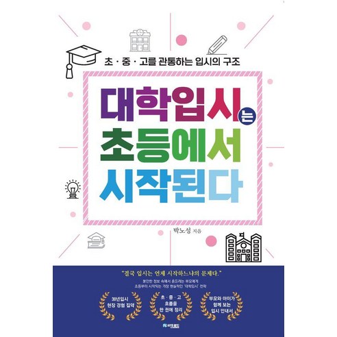 대학입시는 초등에서 시작된다.:초.중.고를 관통하는 입시의 구조, 상세내용 참조