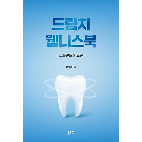 드림치 웰니스북:스플린트 치료편, 정세현 저, 좋은땅