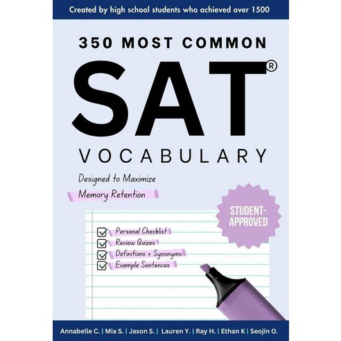 350 Most Common SAT Vocabulary, 샤론샤인북스