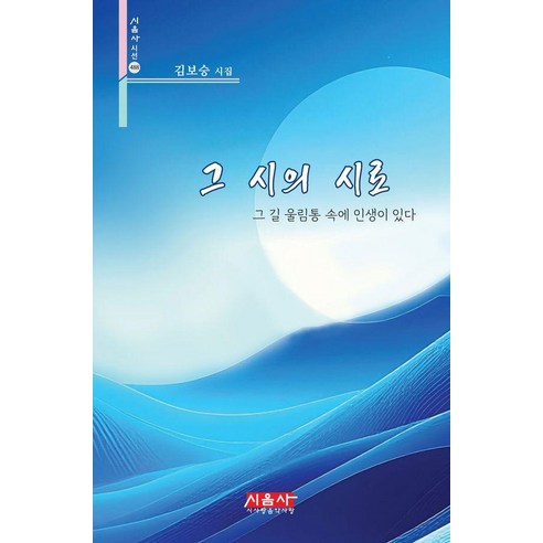 그 시의 시로:김보승 시집, 시사랑음악사랑(시음사), 김보승