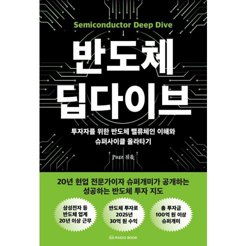 반도체 딥다이브:투자자를 위한 반도체 밸류체인 이해와 슈퍼사이클 올라타기, Pazz, 라디오북
