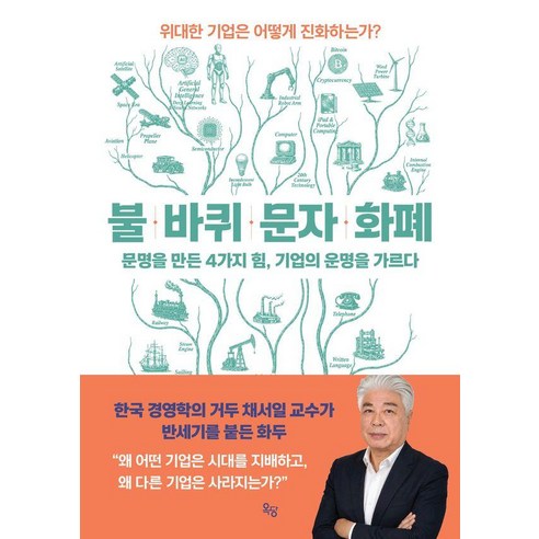 불 바퀴 문자 화폐:문명을 만드는 4가지 힘 기업의 운명을 가르다