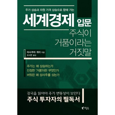 주가 상승과 자원 가격 상승으로 향해 가는세계경제 입문:주식이 거품이라는 거짓말, 지상사, 아사쿠라 게이