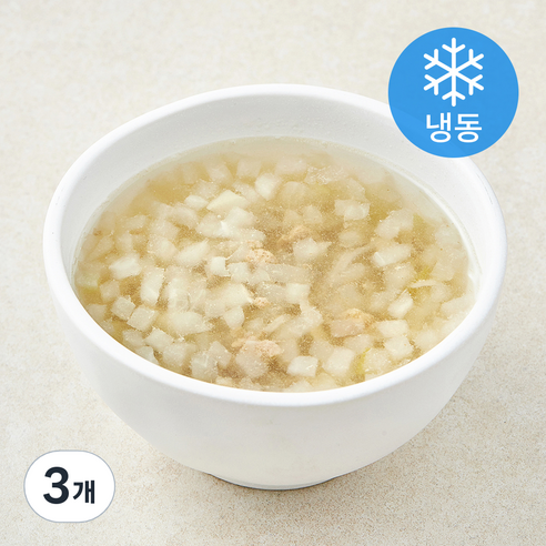 푸드트리 순수소고기뭇국 (냉동), 170g, 3개