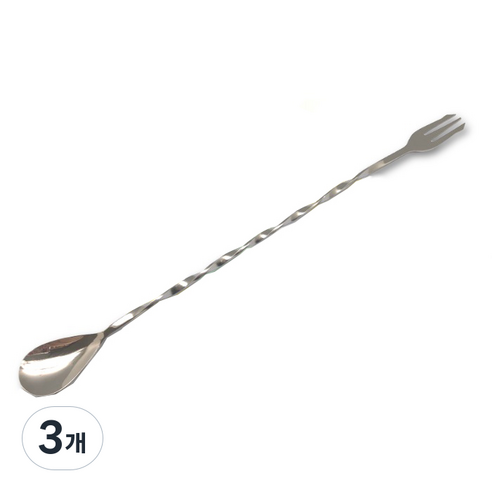 프랜드커피 바 스푼 대, 실버, 3개
