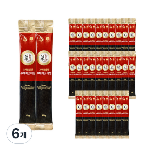 풍년보감 고려홍삼정 투데이굿타임, 450g, 6개