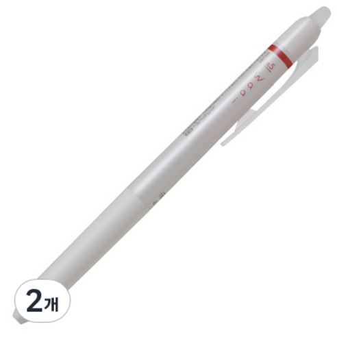 파이롯트 프릭션 WAAI 볼 노크 볼펜 0.5mm, 벨벳레드, 2개