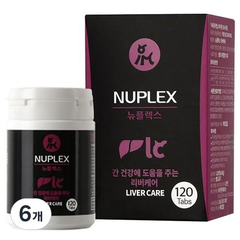 아이앤지메딕스 반려동물 뉴플렉스 영양제, 120정, 심장/간, 6개
