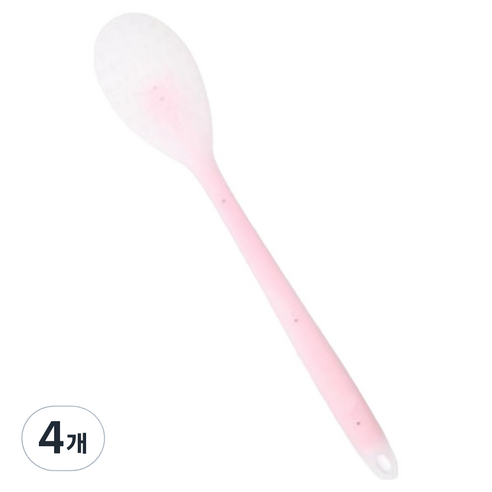 EORIN 실리콘 마사지 안마봉, 핑크, 4개