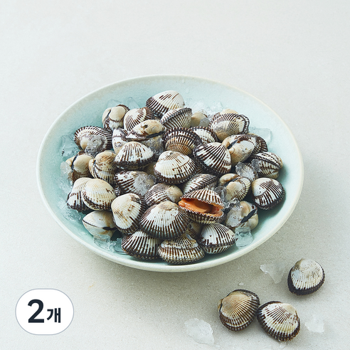 아라보감 여수 생물 새꼬막 (냉장), 2개, 1kg