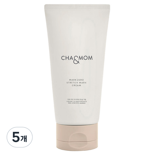 차앤맘 마크제로 튼살 크림, 150ml, 5개