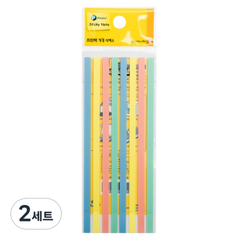 프린텍 필름인덱스 파스텔 8종 세트 FL140-8P, 2세트