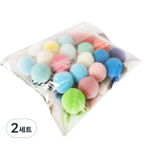 아이코어스 고양이장난감 공 20p 3cm, 혼합색상, 2세트