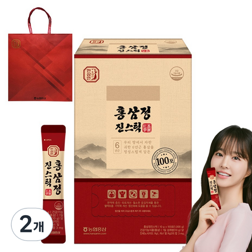 한삼인 홍삼정 진스틱 100p