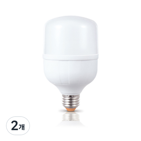 씨티오 LED 크림벌브 20W, 전구색, 2개