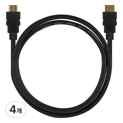 넥스트유 HDMI 2.0 UHD 4K 케이블 60Hz 블랙 NEXT-010UHD4K