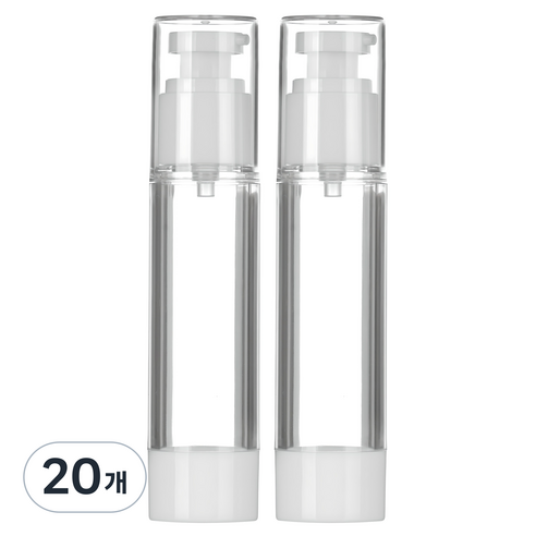 진공 에센스 용기 50ml, 20개