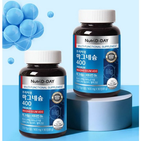 뉴트리디데이 프리미엄 마그네슘 400 90정, 3개 맛있게 먹은 솔직 후기 - 상품 이미지 2