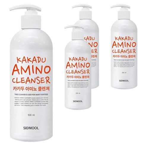 시드물 카카두 아미노 클렌져, 500ml, 4개