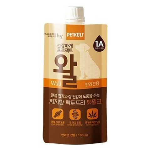 펫쿠르트 강아지 건강하개 프로젝트 왈 펫밀크 이미지 2