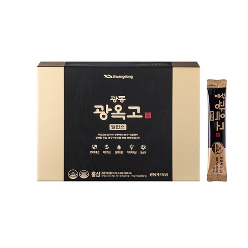 광동제약 광옥고 밸런스 홍삼 30포 + 전용 쇼핑백 300ml, 2세트 맛있게 먹은 솔직 후기 - 상품 이미지 2