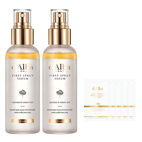 달바 화이트 트러플 퍼스트 스프레이 세럼 100ml x2p + 약산성 젤... 솔직 후기 | 피부 타입별 분석 썸네일