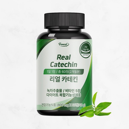퍼니트 리얼 카테킨, 60정, 1개