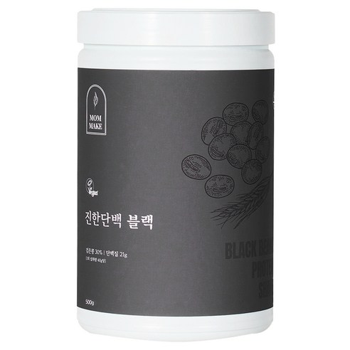 맘메이크 진한단백 블랙, 500g, 1개
