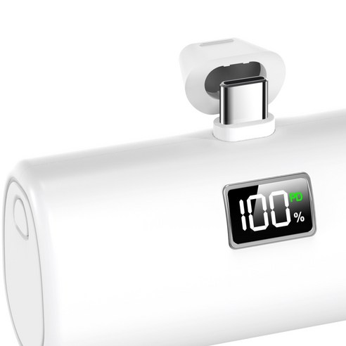 YINTO 도킹형 고속충전 PD 20w 일체형 휴대용 미니 보조배터리 C... 개봉기 | 실사용 후기 - 상품 이미지 2