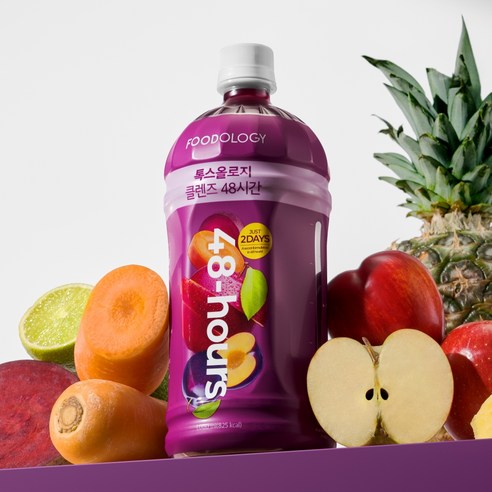 푸드올로지 톡스올로지 클렌즈 48시간 1L, 2개 맛있게 먹은 솔직 후기 - 상품 이미지 2
