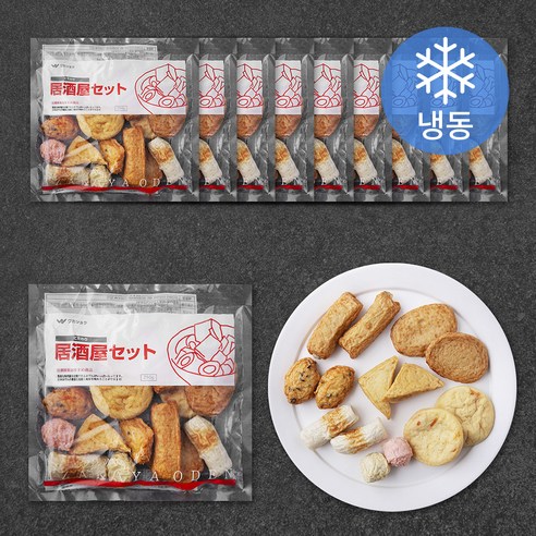 와카메 코다와리 이자카야 세트 10봉 (냉동) 290g × 10개