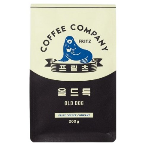프릳츠 올드독 원두, 홀빈(분쇄안함), 200g, 1개
