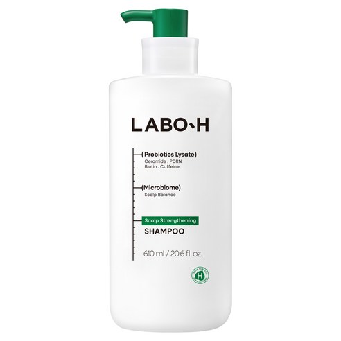 라보에이치 두피강화 클리닉 탈모증상완화 샴푸 400ml × 1개