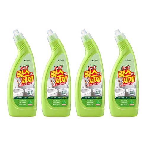 홈스타 락스와세제 허벌 시트러스, 750ml, 4개