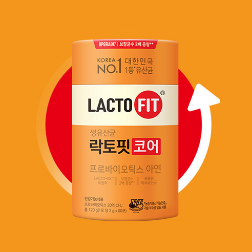 락토핏 생유산균 코어 120g, 1개 솔직 후기 | 실사용자 리뷰 분석 - 상품 이미지 4