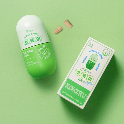 GRN 올 뉴 초록이 시즌 4 60정, 1개 맛있게 먹은 솔직 후기 - 상품 이미지 2