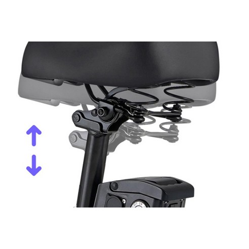 레이윙 디스커버리 접이식 전기자전거 ENTRY-F14E-5 후기 분석 - 안장 디자인