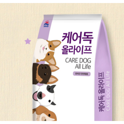 사조동아원 전연령용 케어독 올라이프 건식사료 솔직 후기 | 실제 사용자 리뷰 총정리 - 상품 이미지 4