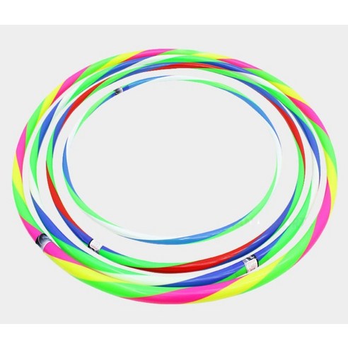 나리아 교재용 삼색 훌라후프 삼색 72cm 이미지 2
