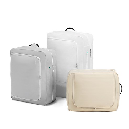 브랜든 2세대 부피순삭 압축 파우치 2개 세트 후기 분석 - 제품 내부 수납 구조