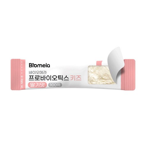 바이오메라 키즈 딸기맛 프로바이오틱스 30p 60g, 1개 맛있게 먹은 솔직 후기 - 상품 이미지 4