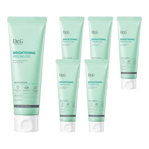 닥터지 브라이트닝 필링 젤, 80g, 6개