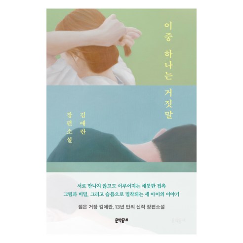 이중 하나는 거짓말 솔직 독서 후기 | 읽어볼 만할까? - 대표 이미지